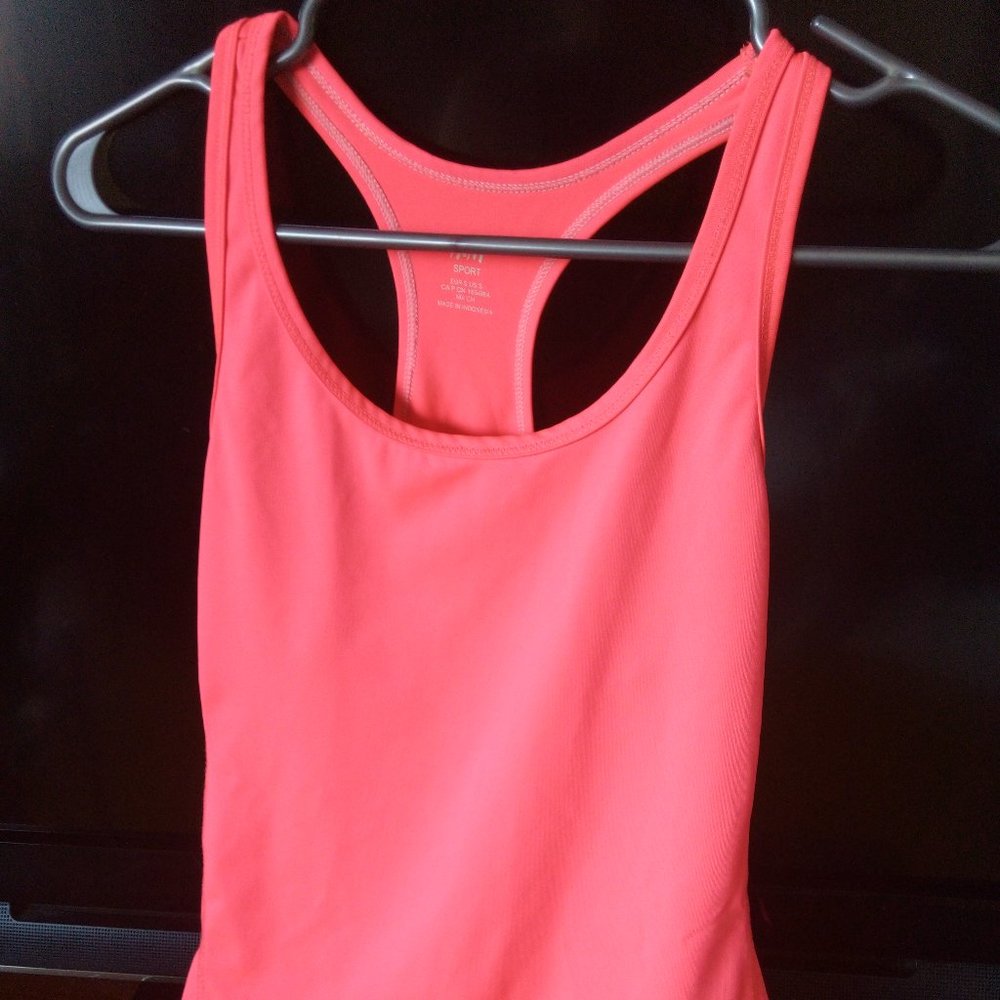H&M Sport Neon Tank